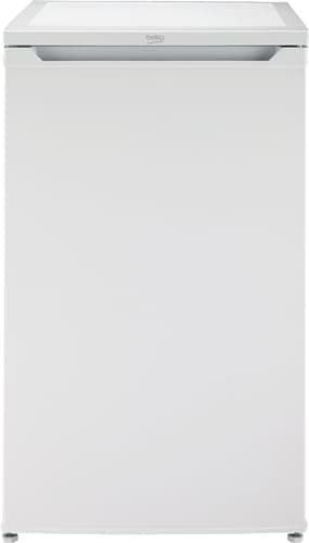 Beko - TS190040N - Frigorifero Sottotavolo, Classe E, Statico, Volume Totale Netto: 88 litri, Controllo Meccanico, Colore Bianco, 38dBA, Dimensioni HxLxP:81,8x47,5x50,0