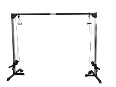 Cross cable palestra 25/50mm Zorrosport basi larghe anti ribaltamento, no fissaggio