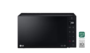 LG MH6535GIB Forno Microonde Smart Inverter con Grill al Quarzo, 25 Litri, 1150 W, Programmi Automatici, 5 Livelli di Potenza Regolabili - Nero Fumè