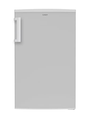Candy Comfort COT1S45FWH Frigorifero, 106 Litri, Statico, 1 Porta, Sottotavolo, Temperatura Regolabile, Classe E, 50x57x84 cm, Argento[Classe di efficienza energetica E]