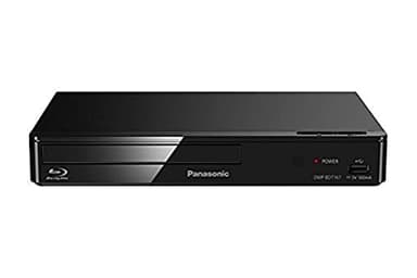Panasonic DMP-BDT167EF Lettore Blu-Ray Compatibilità 3D Nero DVD/Blu-Ray player