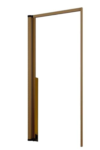 Zanzariera a Rullo Riducibile Laterale SENZA GUIDA A TERRA per Portefinestre in kit fai da te Vari Colori e Misure Guida ribaltabile (Bronzo, 140 x 250)