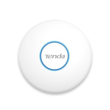 Tenda I27 Access Point WiFi 6 AX3000, Dual Band Access Point Wifi 3000Mbps, Gestibile tramite APP o Interfaccia Web, 150㎡ di Copertura, MU-MIMO, OFDMA, Alimentazione PoE+ 802.3at, Include Alimentatore