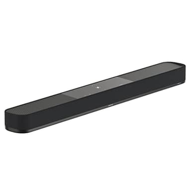 Sennheiser AMBEO Soundbar Plus - Audio surround 3D immersivo, configurazione virtuale 7.1.4 degli altoparlanti, doppio subwoofer
