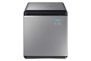 Samsung Air Purifier Cube™ AX47R9080SS/EU, Purificatore d'Aria, Wifi, Wind-Free™, Filtro 99,97%, Design modulare, 37l x 44h x 38p cm, Argento