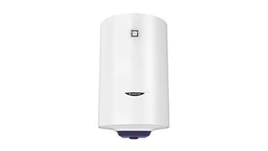 Ariston Blu 1 R V - Scaldabagno Elettrico 80 Litri 45x48x75 cm (1,5K EU) ad Installazione Verticale - Boiler Elettrico con Tecnologia WaterPlus per più Acqua Calda, 1500 Watt, Classe Energetica C