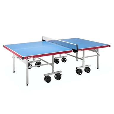 Joola 11650 Aluterna - Tavolo da ping pong professionale per esterni, resistente alle intemperie, 6 mm, superficie composita in alluminio e plastica, base pieghevole