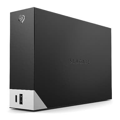 Seagate One Touch Hub 8TB, Hard disk esterno, per pc, PC Portatili e Mac, USB-C, USB 3.0, 1 Anni Mylio, Data Rescue Service (STLC8000400)