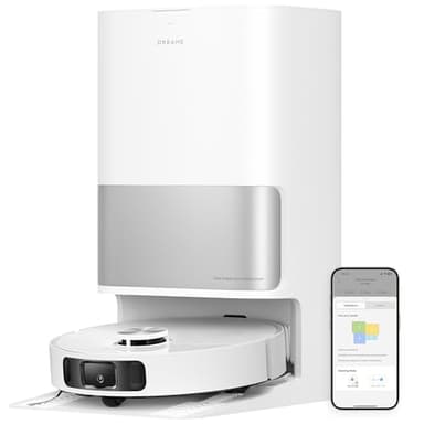 DREAME L10s Ultra Gen 2 Robot Aspirapolvere e Lavapavimenti con MopExtend RoboSwing, Aspirazione 10.000 Pa, Stazione Base Automatica, 32 Livelli di Acqua,Batteria da 240 Min