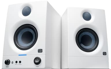 PreSonus Eris 3.5BT Gen 2, Altoparlanti Attivi da Scrivania 3.5" con Bluetooth per Multimedia, Gaming, Produzione Musicale di Qualità Studio, Potenza 50 W - Bianco