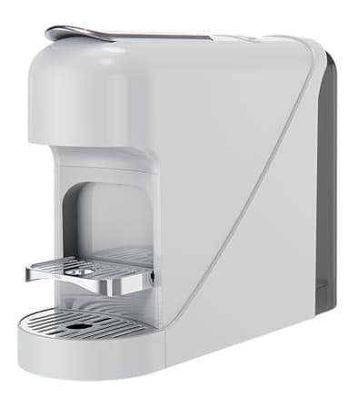Macchina da Caffè Espresso 19 Bar 1400W Compatibile Capsule Nespresso – Serbatoio 900ml, Riscaldamento 40s, Acciaio Inox, Espresso e Lungo, Spegnimento Automatico (Crema)