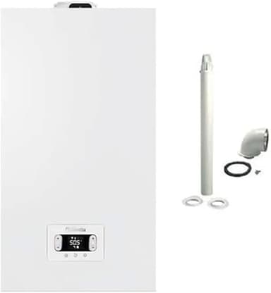 Beretta BLR 25 Caldaia a Condensazione, Metano, 25 kW, Kit Scarico Fumi Incluso più kit flessibili Cozzolinobrico