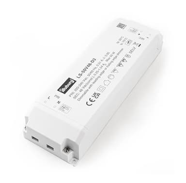 illuburg Trasformatore LED 48V 12W - 50W Dimmerabile TRIAC per LED Strisce Lampadine LED Alimentatore Driver