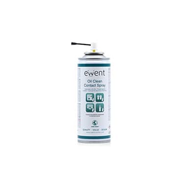 Ewent EW5615 Spray per Pulire Contatti Disossidante Oleoso, Giallo
