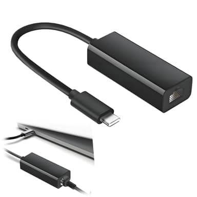 ZFRITP Adattatore USB Ethernet, Gigabit 1000mbps Adattatore Rj45 USB 3.0 Adattatore Ethernet di rete compatibile con Switch, Macbook, Laptop, Win 11/10/8.1/8, Mac Os, Linux (nero)