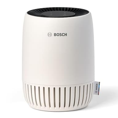 Bosch Air 500 Purificatore d’Aria - Rimuove gli inquinanti, include filtro aria e modalità sleep (< 25 dB(A)) - per stanze fino a 23 m² - con porta di ricarica USB-C - CADR: 100 m³/h