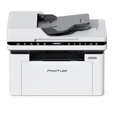 PANTUM BM2300AW/BM2309AW Stampante Laser Multifunzione WIFI Bianco e Nero, 3in1 stampa, copia e scansione con ADF, Bluetooth, USB 2.0, Velocità di stampa fino a 20 ppm Fogli per Ufficio