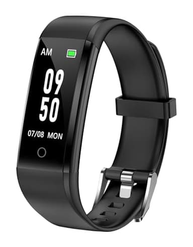 GRV Orologio Contapassi da Polso senza Bluetooth senza APP senza Cellulare Pedometro Orologio Fitness Tracker Semplice Conta Calorie KM Sonno Distanza Impermeabile IP68 per Donna Uomo Anziani Bambini
