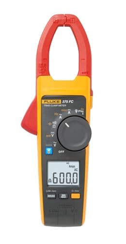 Fluke 375FC Multimetro a pinza 600A, 1000V AC/DC, TRMS, datalogger, frequenza, Fluke Connect