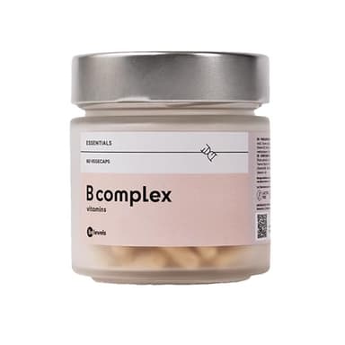 Vitamina B Complex - Vitamine Gruppo B Energia e Riduzione della Stanchezza – Supporto per Sistema Nervoso e Immunitario – Vegan e Senza Glutine – Formula Completa ad Alto Dosaggio | be levels