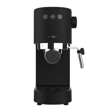 Cecotec Macchina da Caffè Espresso Cafelizzia Fast. 1350 W, Thermoblock, ForceAroma da 20 bar, Vaporizzatore Orientabile, Braccio Doppio, Piastra Riscaldatrice per Tazze, Serbatoio d'Acqua Estraibile