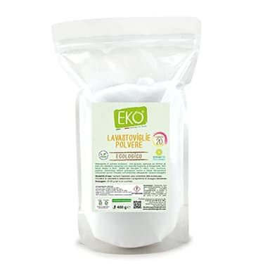 Eko Detersivo Lavastoviglie Polvere Ecologico 400g 20 Lavaggi