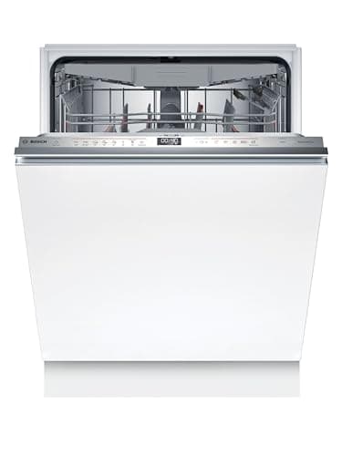 Bosch SMH6ECX12E Serie 6, Lavastoviglie da incasso a scomparsa totale, Cerniere Sliding, Home Connect, Extra Clean zone: lavaggio intenso per lo sporco più ostinato, Status Light, 60 cm