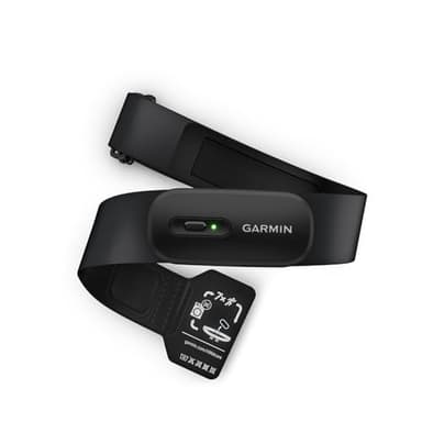 Garmin HRM-200 (M-XL), Fascia cardio, Bluetooth e ANT+, Multisport, HRV, Impermeabile 3 ATM, Lavabile in lavatrice, Autonomia fino a 1 anno