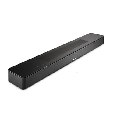 Bose Smart Soundbar Dolby Atmos, il Diffusore soundbar Bluetooth con controllo vocale e Amazon Alexa integrati, compatibile con Assistente Google, Nero