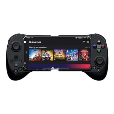 ShanWan Controller Smartphone Android/iOS, Controller di Gioco Mobile con Leva di manovra regolabile per Xbox Cloud Steam Link GeForce Now MFi Arcade Games [android,ios] (Nero)