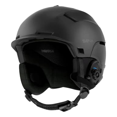 Sena Latitude Casco da Neve con Speaker e Microfono integrati, Four-Way Bluetooth Intercom, Hands-Free Open Communication, Musica in Streaming, Certificato CE (Taglia L)