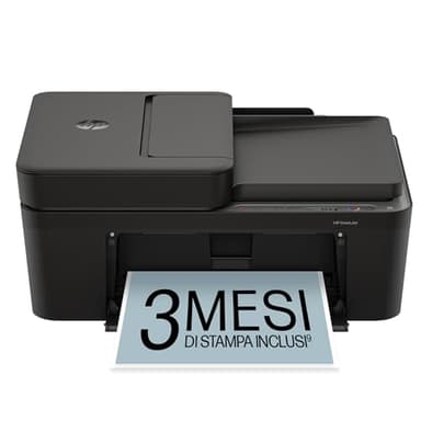 HP DeskJet 4220e 588K43, Stampante Multifunzione a Getto d'Inchiostro A4 a Colori, Fronte e Retro Manuale, 8,5 ppm, Wi-Fi, ADF, Fax da mobile, 3 Mesi di Inchiostro Instant Ink Inclusi, Bianca