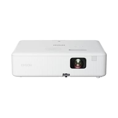 Epson CO-W01 Videoproiettore WXGA, HD Ready 16:10, Tecnologia 3LCD, 3000 Lumen, Connessione USB/HDMI, Correzione trapezoidale, Interfaccia audio/video MHL, Altoparlante, Proiezione fino 378”