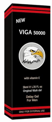 Super Viga Men's 50000-45 ml Delay Spray for Men -Spray Ritardante Intimo per Uomo, Contrasta l'Eiaculazione Precoce e Prolunga la Durata del Rapporto