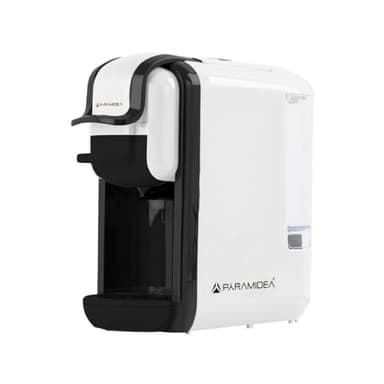 PYRAMIDEA Macchina per Caffè 3 in 1 Compatibile con Nespresso Dolcegusto e Cialde Bevande Fredde da 0,6L Bianco ICP310W