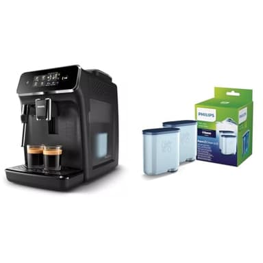 Confezione doppia Philips serie 2200 + filtro dell'acqua