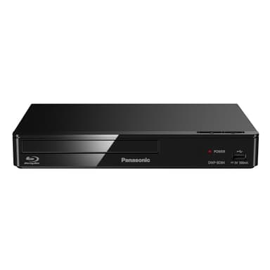Panasonic DMP-BD84EG-K Lettore Blu-ray Disc/DVD 2D Smart Network, App Internet, Audio ad Alta Risoluzione, Riproduzione HDD Esterno, USB, Ethernet, Design Compatto, Nero