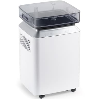 Kalopsia Deumidificatore Casa Muffa Portatile: Professionale 80L/Giorno Pompa 5M Drenaggio Automatico per Grandi Ambienti 170㎡ Silenzioso 46dB Cantina/Bagno/Stanza/Seminterrato/Garage/Ufficio