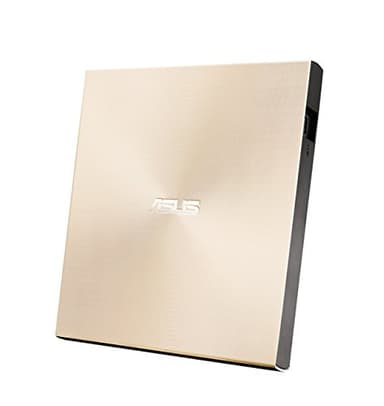 ASUS Masterizzatore Esterno ZenDrive U9M (SDRW-08U9M-U/GOLD), Lettore Ultra Slim 8x, CD/DVD, Supporto M-Disc, USB Type-C, compatibile con Windows e Mac OS, Oro