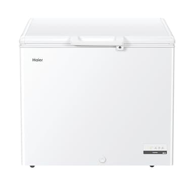Haier HCE251E Congelatore Orizzontale a Pozzetto, 248 Litri, Temperatura Regolabile, Funzione Fast Freeze, Silenzioso, Libera Installazione, 94x62x84,5cm, Bianco
