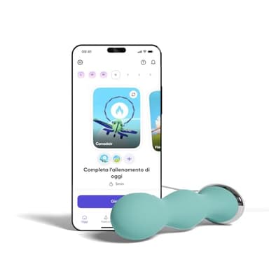Perifit - Sonda pelvica Kegel con App | Stimolatore per il pavimento pelvico | Rafforza il tuo pavimento pelvico, migliora il controllo della vescica e velocizza il recupero postnatale