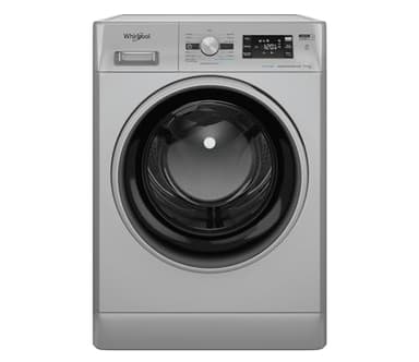 Whirlpool FFB 116 SILVER IT- Lavatrice 11kg Libera Installazione, Carica Frontale. Centrifuga 1400 Giri Al Minuto. Larghezza 59,5cm, Profondità 60,5cm, Altezza 85,0cm, Classe Energetica A