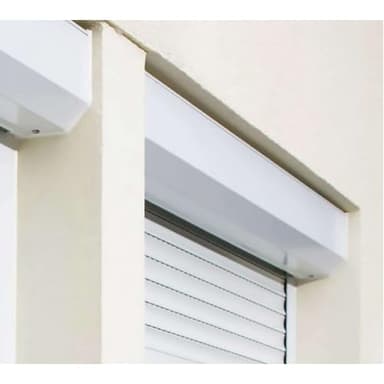 Cassonetto Avvolgibili Tapparelle | Cassonetto per Tapparella da Esterno Singolo | Lamiera Removibile per Ispezione Frontale | Alluminio | Personalizzabile