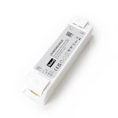 illuburg Trasformatore LED 24V 18W - 60W Dimmerabile DALI PUSH per Strisce LED Alimentatore Driver Power Supply