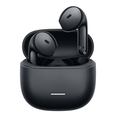 XIAOMI REDMI Buds 8 Active - Auricolari Bluetooth TWS Semi-in-ear, Driver titanio da 14,2 mm per bassi potenti, Fino a 37h di autonomia, BT5.4, connessione simultanea a 2 dispositivi, 5EQ, IP54, Nero