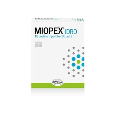 Omega Pharma - Miopex Idro - Per il Benessere della Vista, Favorisce il Mantenimento della Normale Capacità Visiva - 30 Bustine