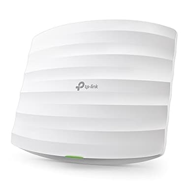 TP-Link EAP115 Professionale Access Point Wireless N 300 Mbps, PoE 802.3af, Predisposizione al Montaggio a Soffitto, Captive Portal, Bianco, N300
