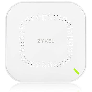 Zyxel WiFi 6 AX1800 Wireless Access Point | 802.11ax Dual Band | 1,77 Gbps | PoE | Gestibile Tramite Nebula App/Cloud o Standalone | Fino a 4 Reti Separate | Alimentatore Incluso [NWA50AX]