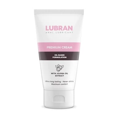 INTIMATELINE | Lubran - Crema Fluida Lubrificante e Dilatante a Base Oleosa per Sesso Anale, con Jojoba e Calendula (50 ml (Confezione da 1))