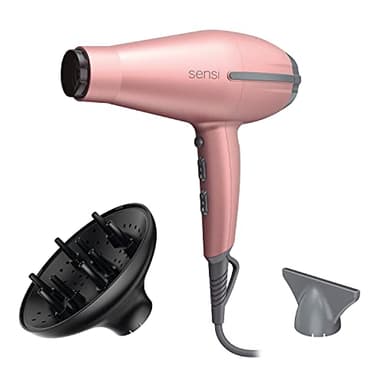 Gama Italy Professional Phon Tempo 5D Sensi - 2200 W Di Potenza - Innovativa Teconologia 5D Ultra Ozone Ion Protect - Massima Cura E Protezione Dei Capelli - 530 g, Rosa